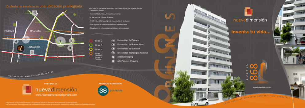 Bulnes 868 | Brochure