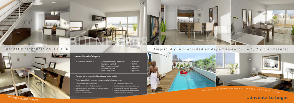 Bulnes 868 | Brochure